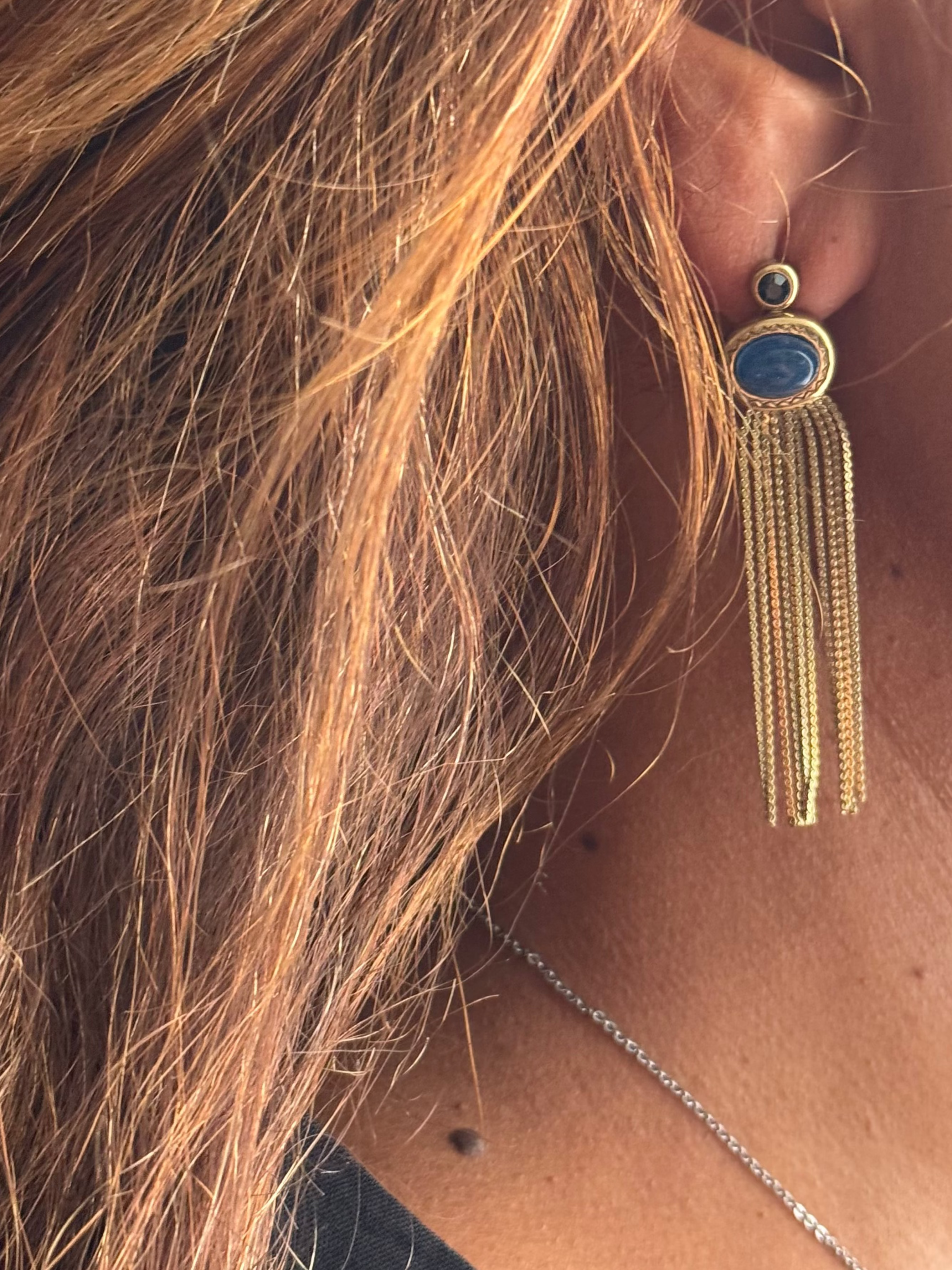 Boucles d'oreilles Saphira