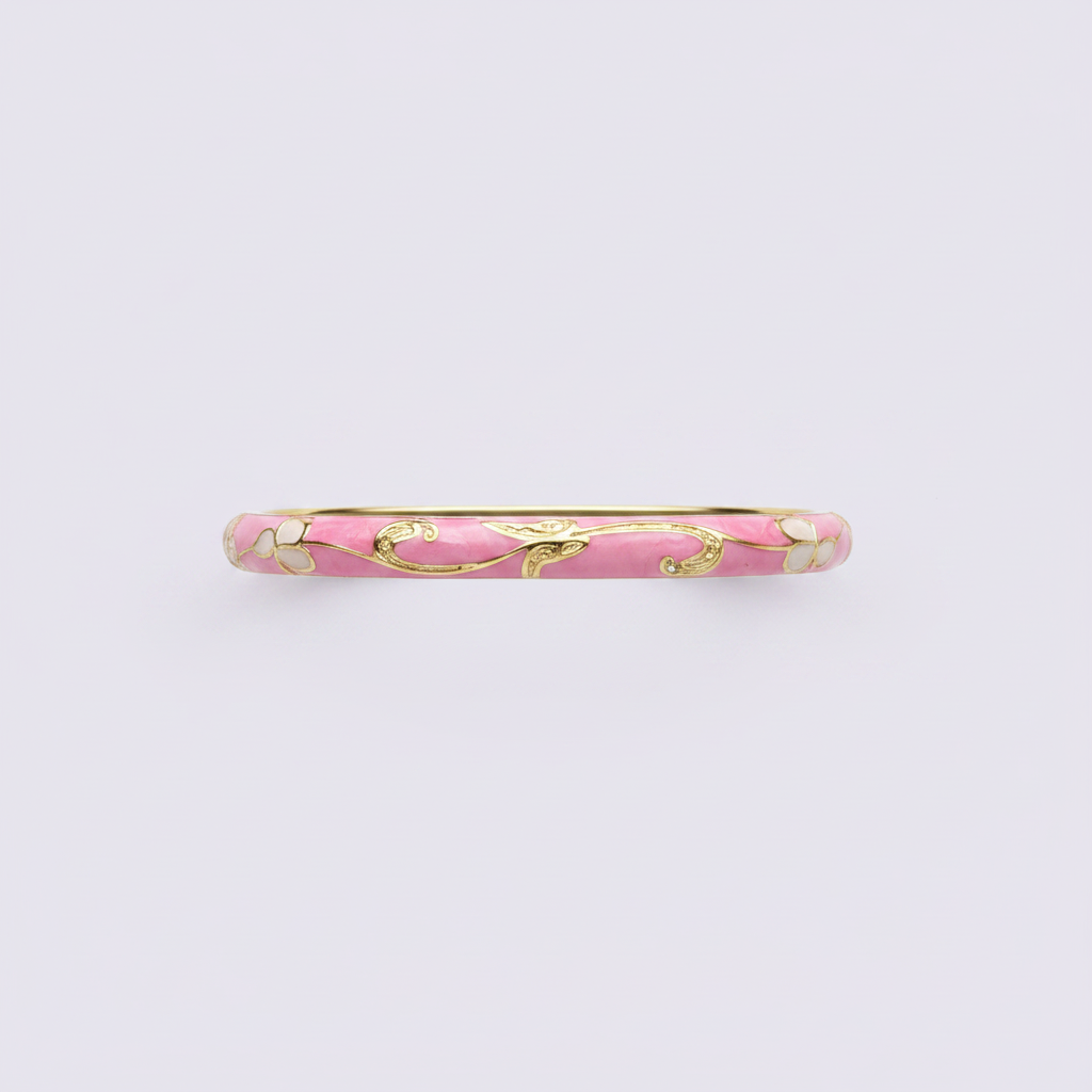 Jonc Thaïlandais Rose Foncé