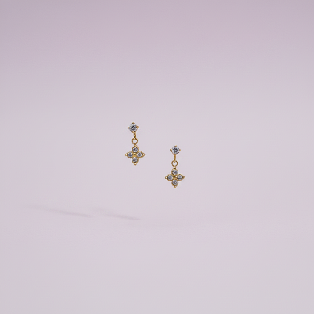 Boucles d'oreilles Flora