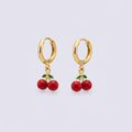 Boucles d'oreilles Cerises