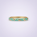 Jonc Étoiles Turquoise