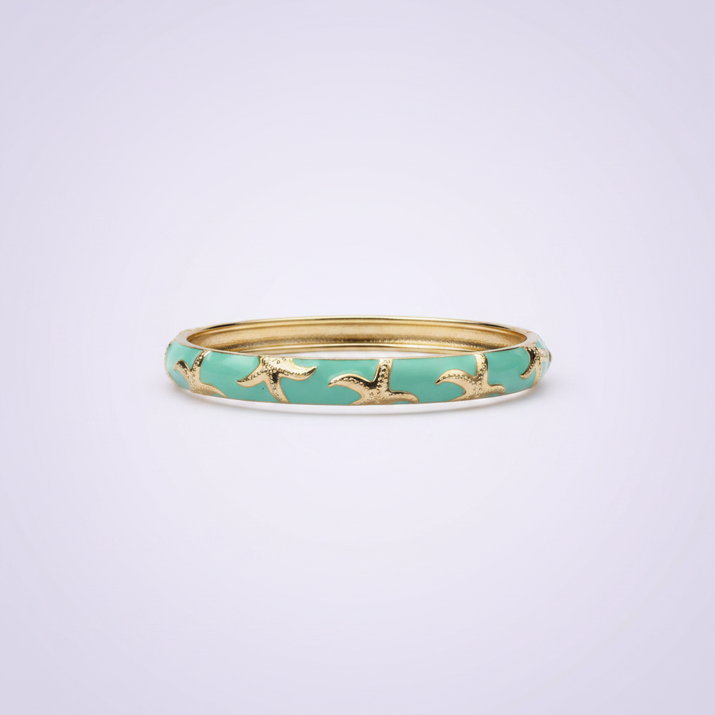 Jonc Étoiles Turquoise