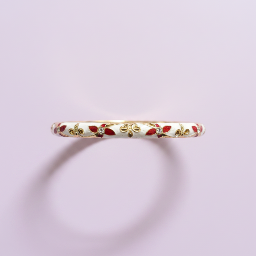 Jonc Thaïlandais Blanc & Rouge