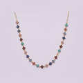 Collier Trèfles Multicolore