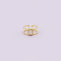Bague Double Anneau