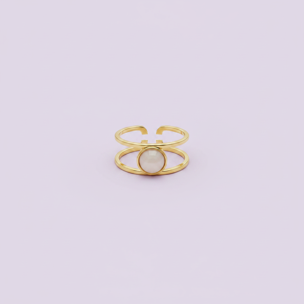 Bague Double Anneau